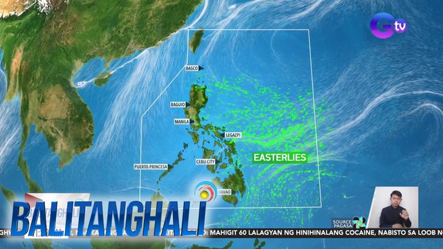 Maayos at bahagyang mainit ang magiging lagay ng panahon sa malaking bahagi ng bansa ngayong Lunes | Balitanghali