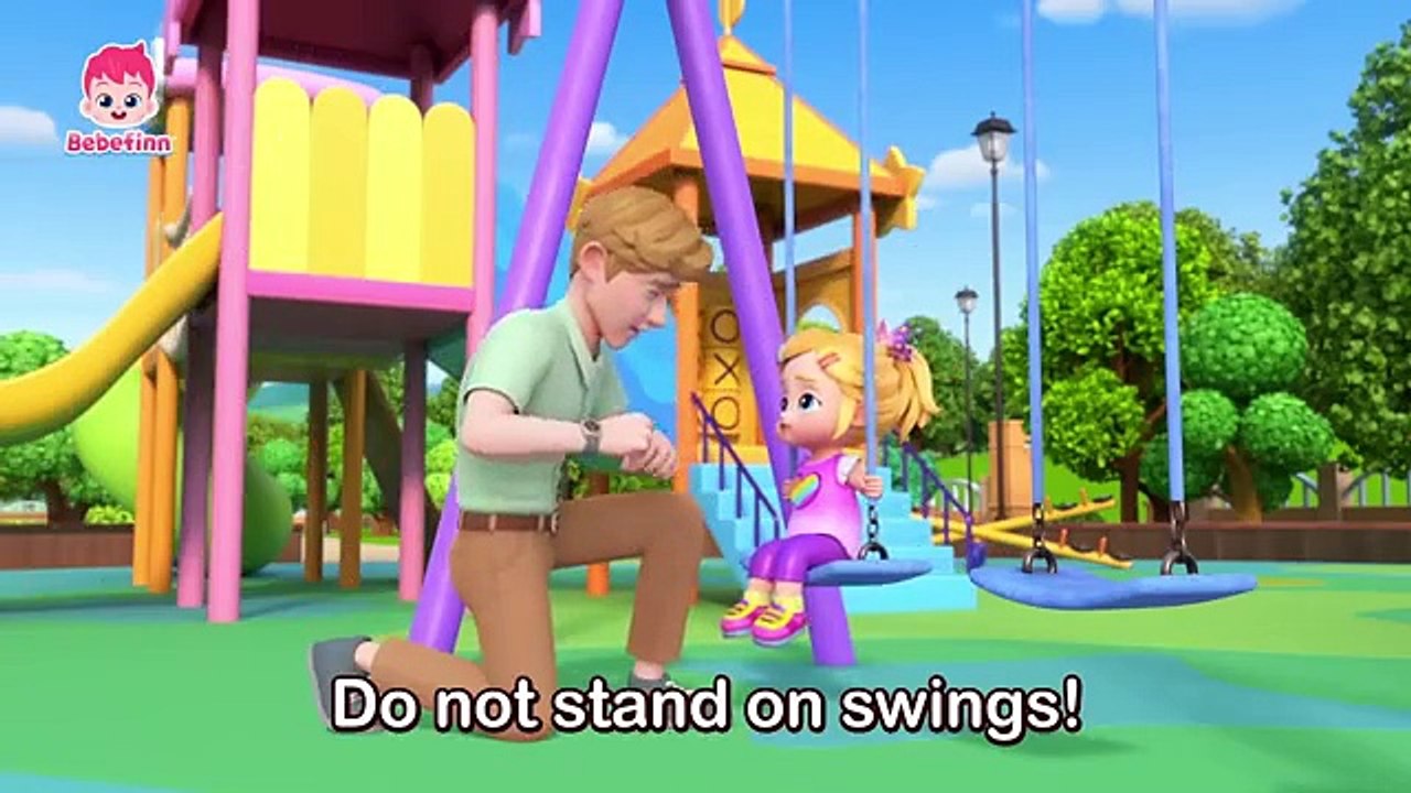 ouch! playground safety song | bebefinn nursery rhymes