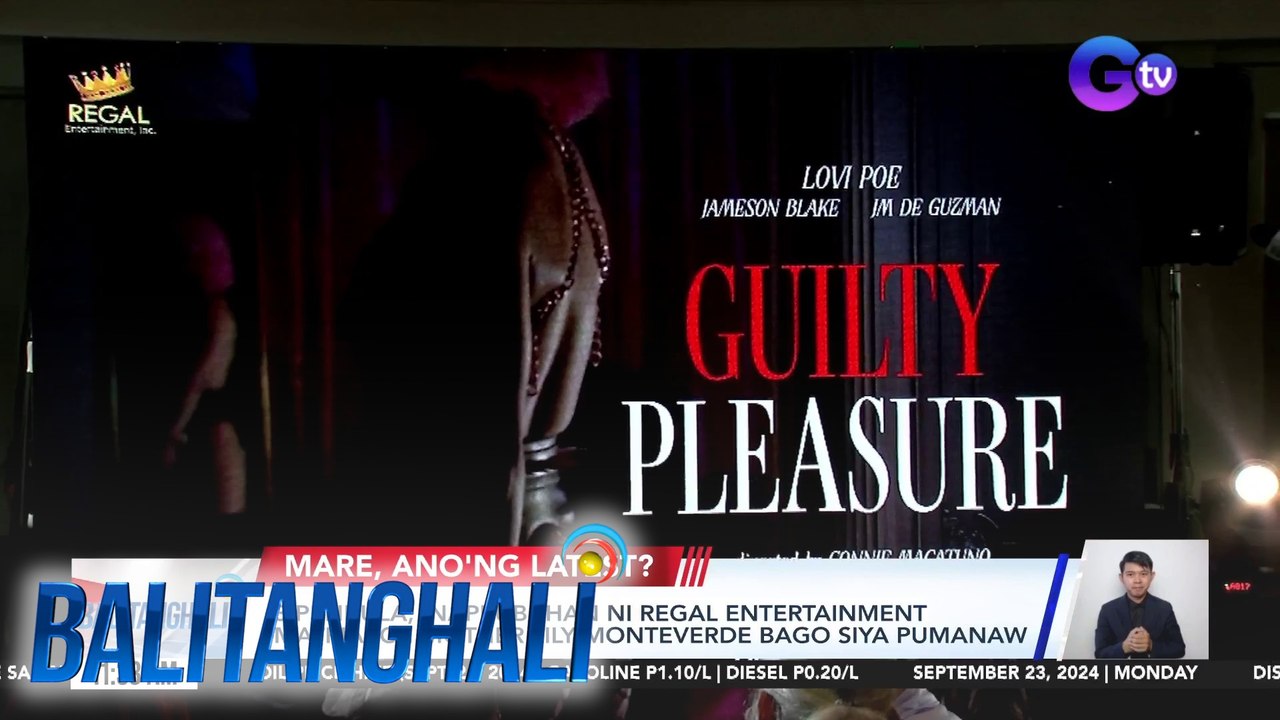 3 pelikula, inaprubahan ni Regal Entertainment Matriarch Mother Lily Monteverde bago siya pumanaw | Balitanghali