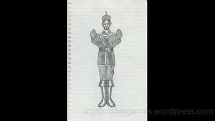 Soldier Pencil Sketch Video #407 (09-23-2024)