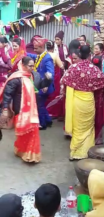 Dance in Nepal | Marriage in Nepal | Panchebaja and Dance | Traditional Cultural Music from Nepal |