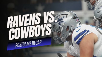 NFL WEEK 3 FINAL: Cowboys Searching For Answers In28-25 Loss To Ravens