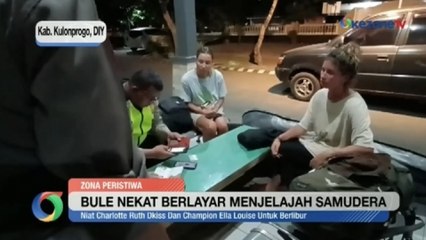 Aksi Nekat 2 Bule Wanita asal Australia Berlayar Menjelajah Samudera