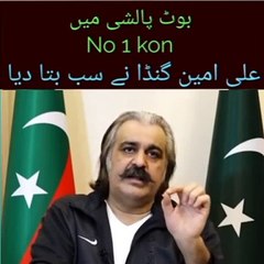 CM kpk Ali Ameen ney Shahbaz Sharif & Maryam Nawaz ko kia kah dia tum ya ho?