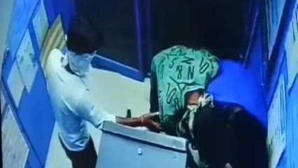Bhopal अयोध्या नगर में अज्ञात बदमाशों ने ATM को बनाया निशाना, पुलिस की गाड़ी का हॉर्न सुनकर भागे चोर