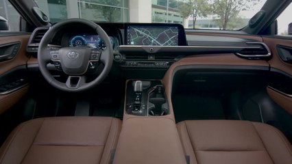 2025 Toyota Crown Signia Limited Interior Design Storm Cloud