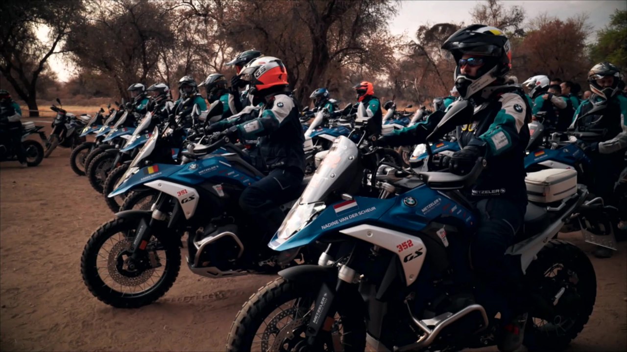 BMW Motorrad International GS Trophy 2024 Namibia. Day 1. A clean GS is a dirty shame