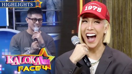 Vice, kinilig nang tawaging 'asawa' ni Ion | It's Showtime | KalokaLike Face 4