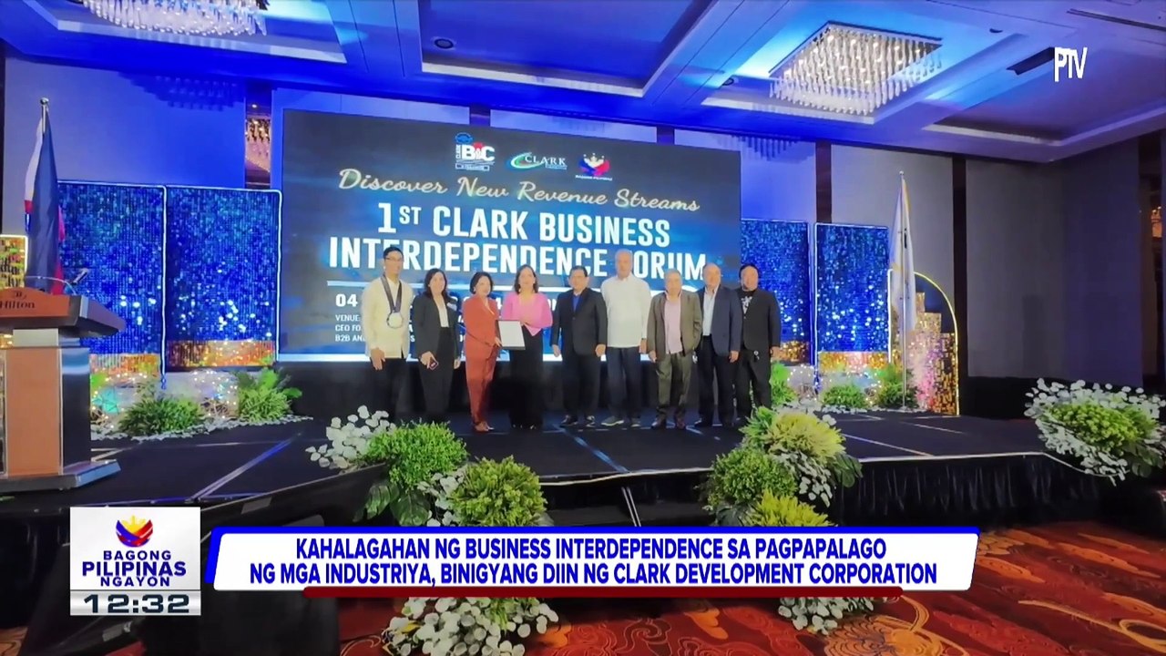 Kahalagahan ng business interdependence sa pagpapalago ng mga industriya, binigyang-diin ng Clark Development Corporation