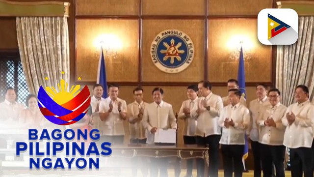 PBBM, pormal nang nilagdaan ang Magna Carta of Filipino Seafarers