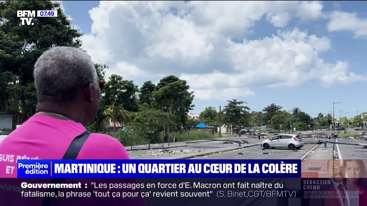 "On a l'impression d'être dans une zone de guerre": dans le quartier de Sainte-Thérèse, à Fort-de-France en Martinique, les habitants font face à un niveau de violences inédit