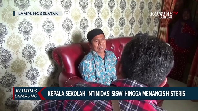 Kepala Sekolah Intimidasi Siswi Hingga Menangis Histeris