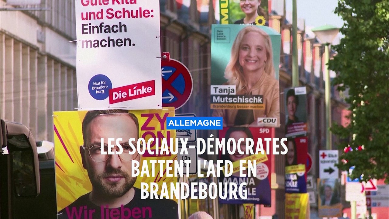 Soulagement au Brandebourg dans le camp des sociaux démocrates