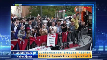 Cumhurbaşkanı Erdoğan, ABD'de TURKEN Foundation'ı ziyaret etti