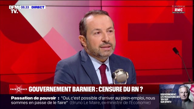 Gouvernement Barnier: Il n'y aura jamais rien d'acquis avec nous , prévient Sébastien Chenu (RN)