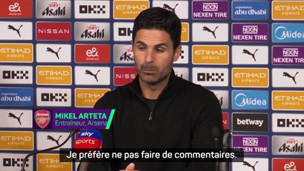 Arteta refuse de revenir sur l'expulsion de Trossard : "J'ai déjà eu beaucoup d'ennuis"