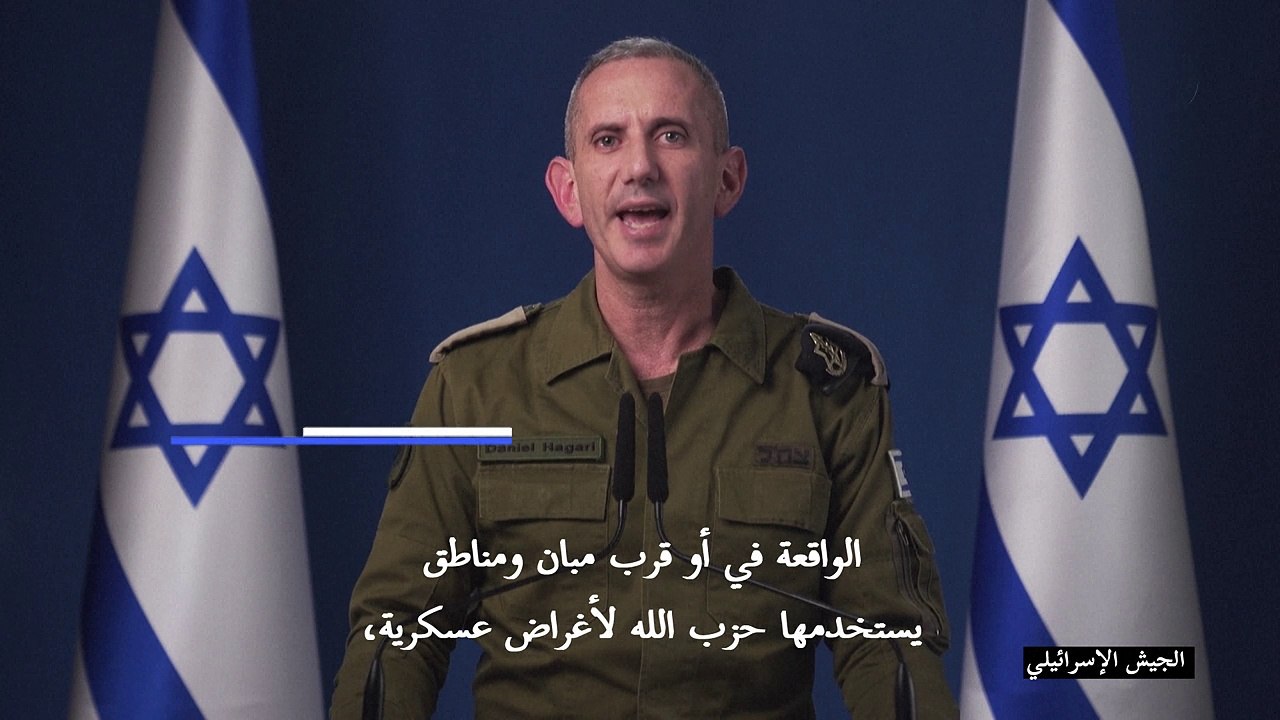 الجيش الإسرائيلي يدعو سكان لبنان الى "الابتعاد"...