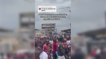 El funeral convertido en fiesta: arrasa el paseo de un extraño ataúd por las calles de Ghana