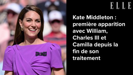 Kate Middleton : première apparition avec William, Charles III et Camilla depuis la fin de son traitement