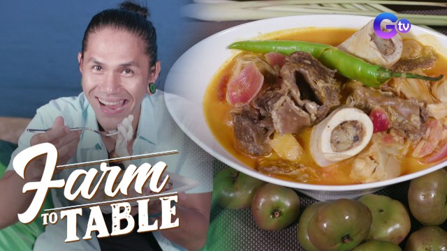 Chef JR Royol makes Island Salad and Kansi | Farm To Table