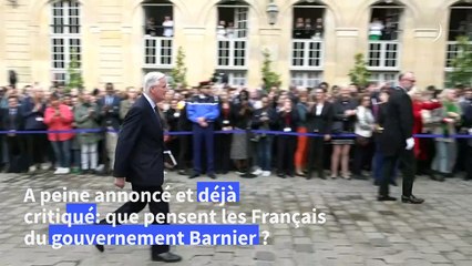 Des Parisiens réagissent à la composition du gouvernement Barnier