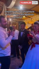 Evlenen baldızına verdiği hediye takı törenine damga vurdu