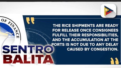 Video herunterladen: BOC, nilinaw na hindi port congestion ang dahilan kung bakit may mga bigas na hindi pa rin nare-release sa mga pantalan