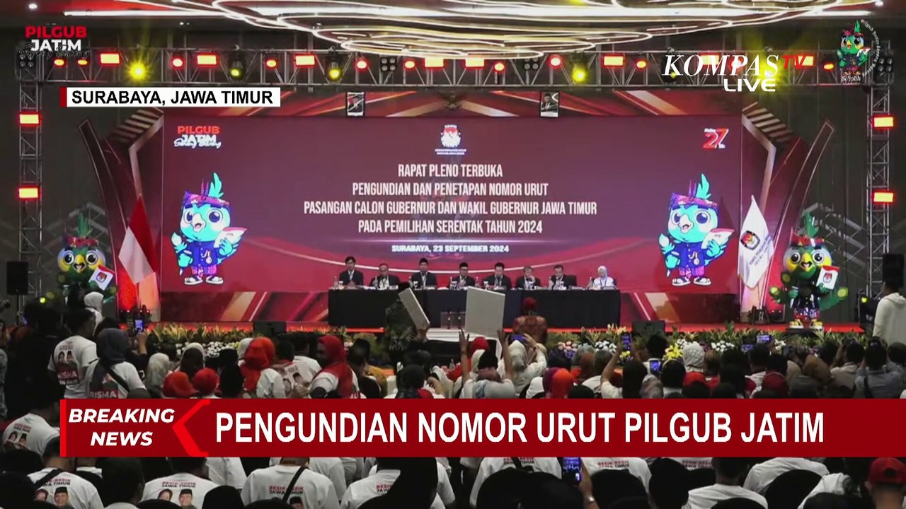 Simak! Nomor Urut untuk Luluk, Khofifah, Rismaharini di Pilkada Jawa Timur