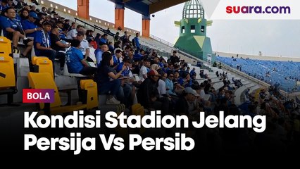 Kondisi Jelang Laga Persija Vs Persib di Stadion Si Jalak Harupat, Kabupaten Bandung