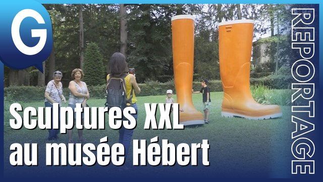 Reportage - Les sculptures monumentales du musée Hébert