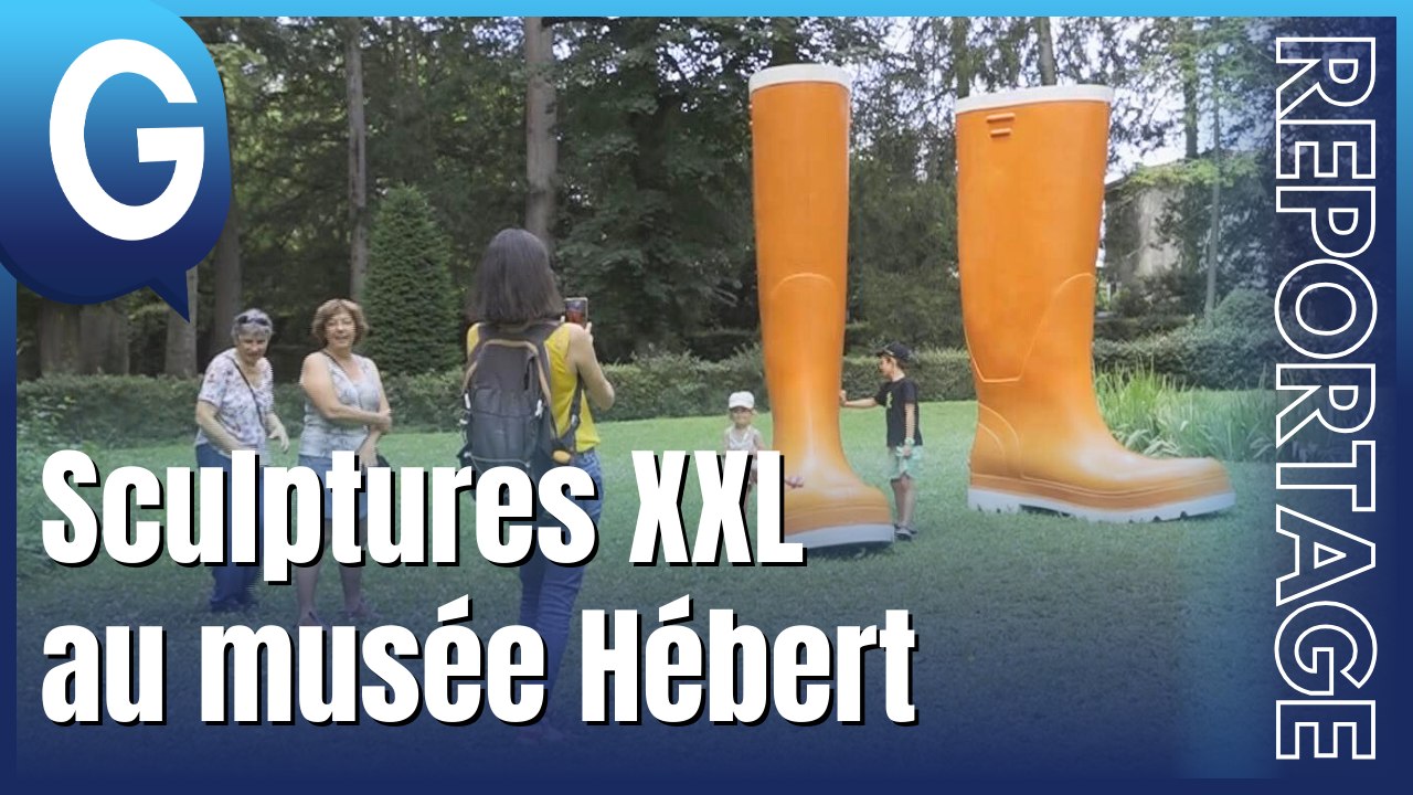 Reportage - Les sculptures monumentales du musée Hébert