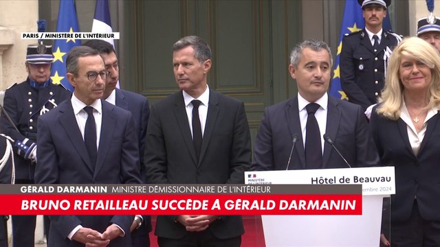 Gérald Darmanin : «Je pars avec le sentiment d'avoir servi le mieux que je pouvais mon pays»
