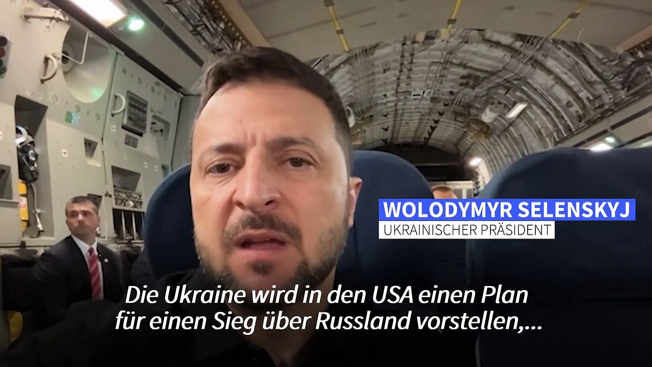 Selenskyj will Plan zum 'Sieg über Russland' vorstellen