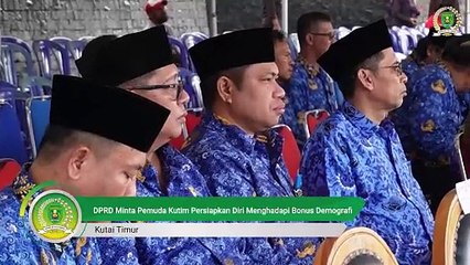 DPRD Minta Pemuda Kutim Persiapkan Diri Menghadapi Bonus Demografi