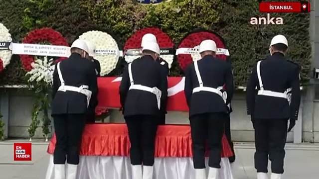 İstanbul'da şehit edilen polis memuru Şeyda Yılmaz için tören düzenlendi