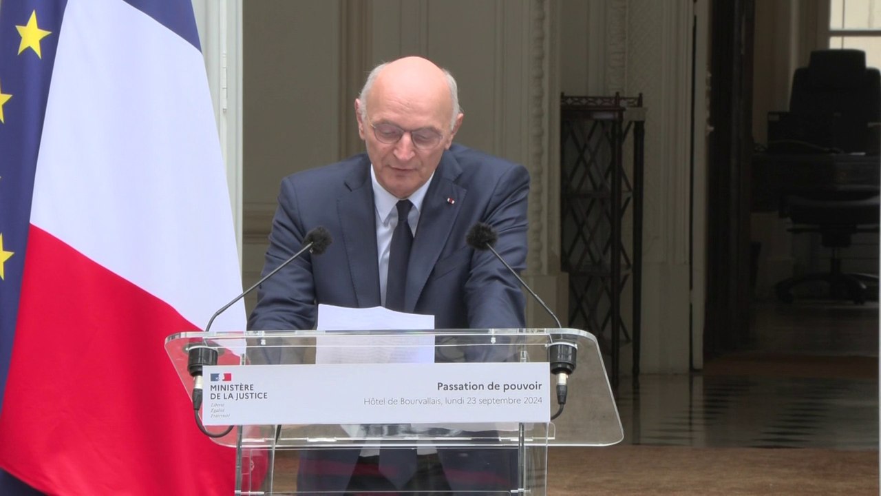 Didier Migaud (ministre de la Justice) souhaite "faire progresser la justice pour la rendre plus proche des citoyens, plus juste, plus rapide"