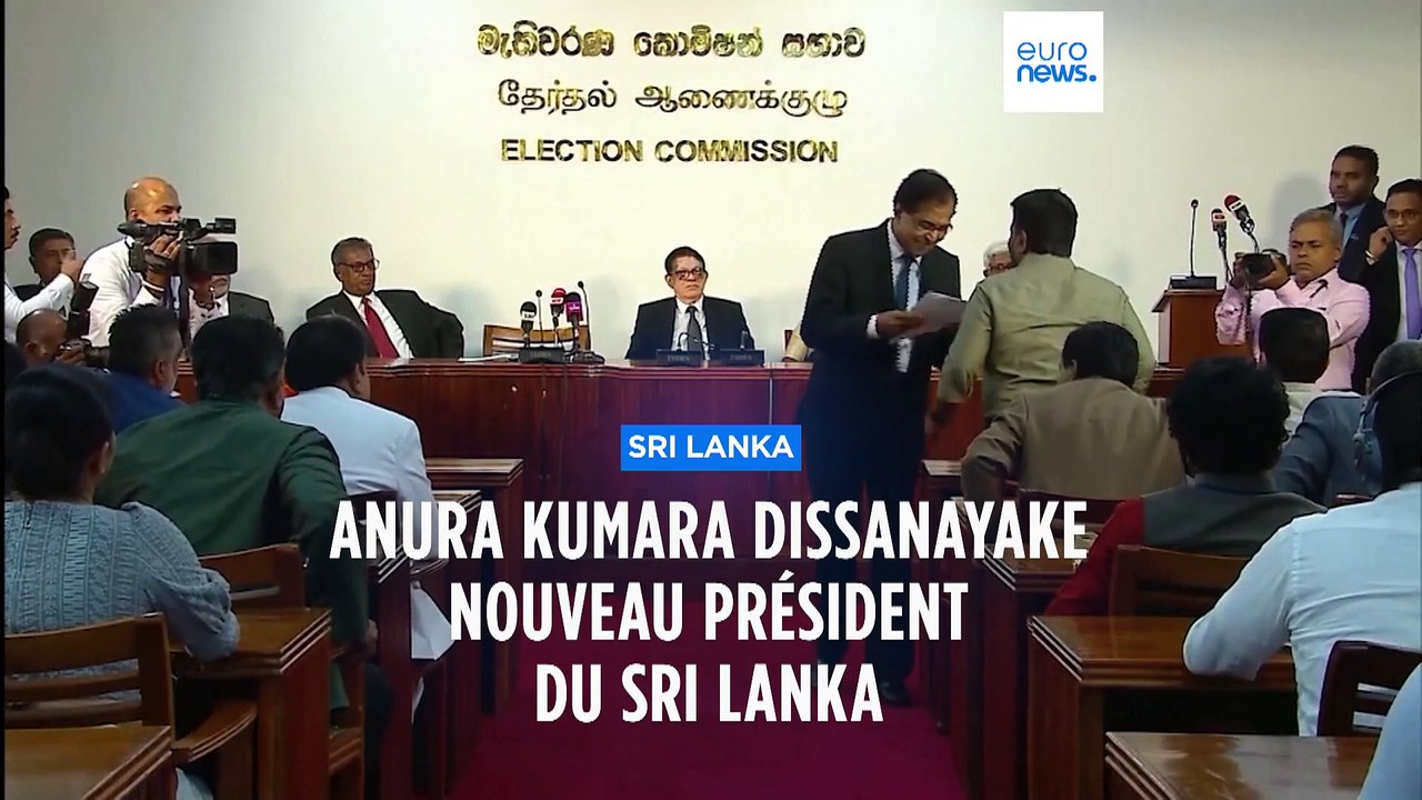 Anura Kumara Dissanayake nouveau président de Sri Lanka