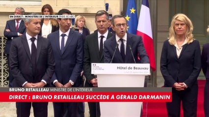 Bruno Retailleau : «Honte à ceux qui distillent dans leurs discours la haine vis à vis de nos forces de l'ordre. C'est indigne et je ne laisserai jamais faire»
