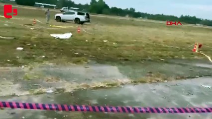 Eğitim uçağı düştü, 2 pilot hayatını kaybetti