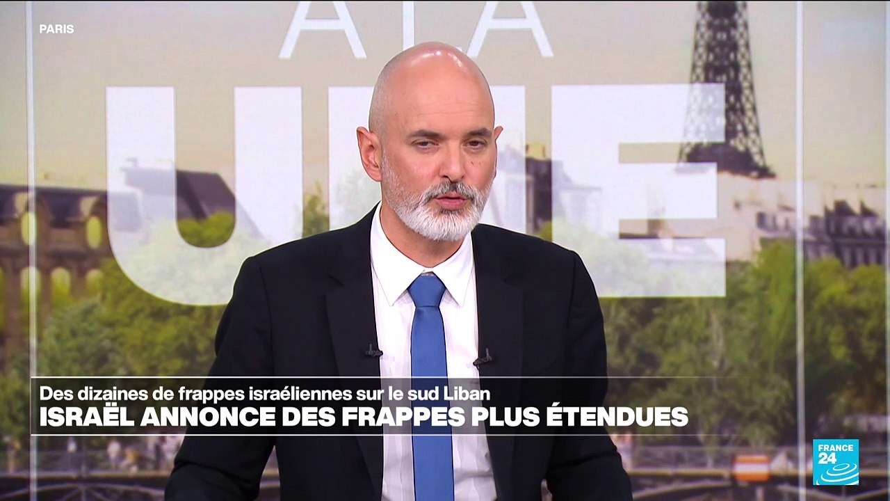Proche-Orient : des dizaines de frappes israéliennes sur le sud Liban