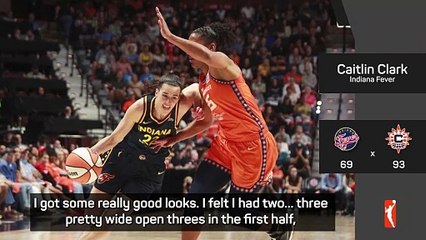 Eye injury didn't affect Clark on WNBA playoff debut