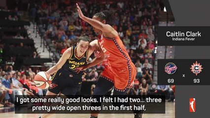 Eye injury didn't affect Clark on WNBA playoff debut