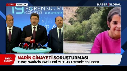 Narin Güran soruşturmasında son durum... Bakan Tunç: Bazı kamera görüntüleri TÜBİTAK'a gönderildi