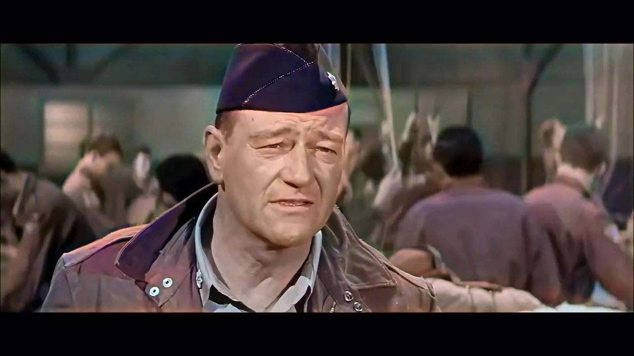 The Longest Day (1962) 4K - Part 1 - Upscaled and colourised classic movie clips #movies #shorts #AI #upscaled