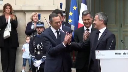 Darmanin et Retailleau avaient deux messages différents sur « l’ordre » lors de leur passation de pouvoirs