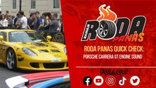Porsche Carrera GT Engine Sound, Quick Check