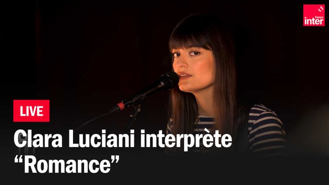 Clara Luciani interprète son nouveau titre Romance