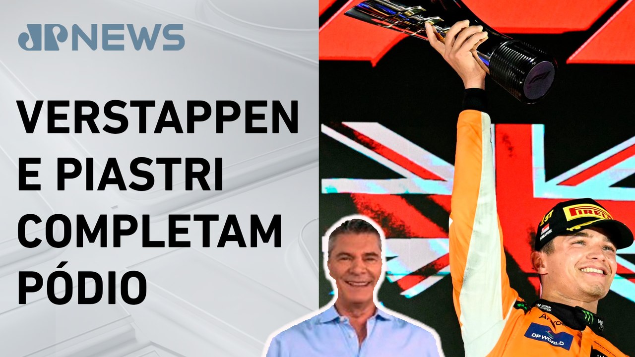 Lando Norris vence GP de Singapura de Fórmula 1; Alex Ruffo analisa