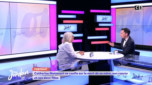 Catherine Matausch invitée de Chez Jordan sur C8.