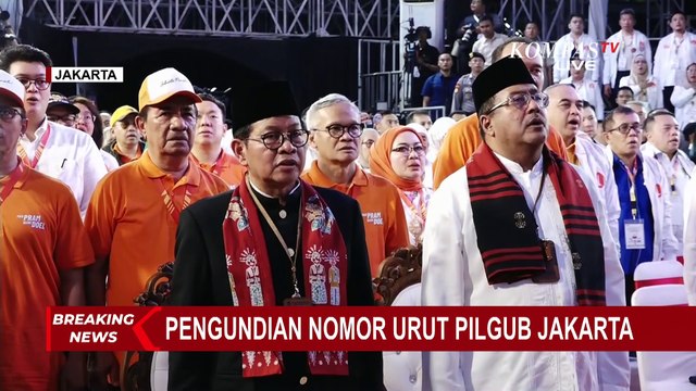 Penampilan 3 Paslon Cagub & Cawagub Jakarta di Kantor KPU: RK-Suswono, Dharma-Kun, Pramono-Rano